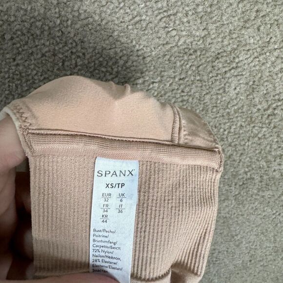 Spanx Bra-llelujah! Bralette Size XS Naked‎ Lightly Lined Wire Free SPANXsmooth - Picture 6 of 9